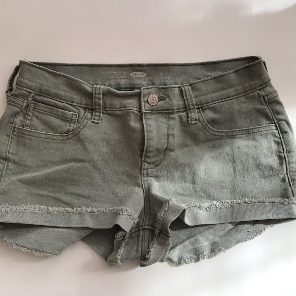Green shorts